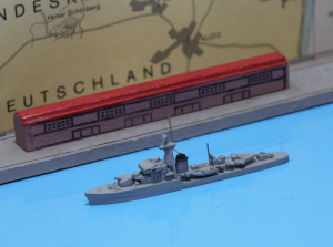 Frigate "Gneisenau" (1 p.) GER 1967 Hansa S 271